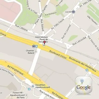 Median Porte De Versailles Parijs